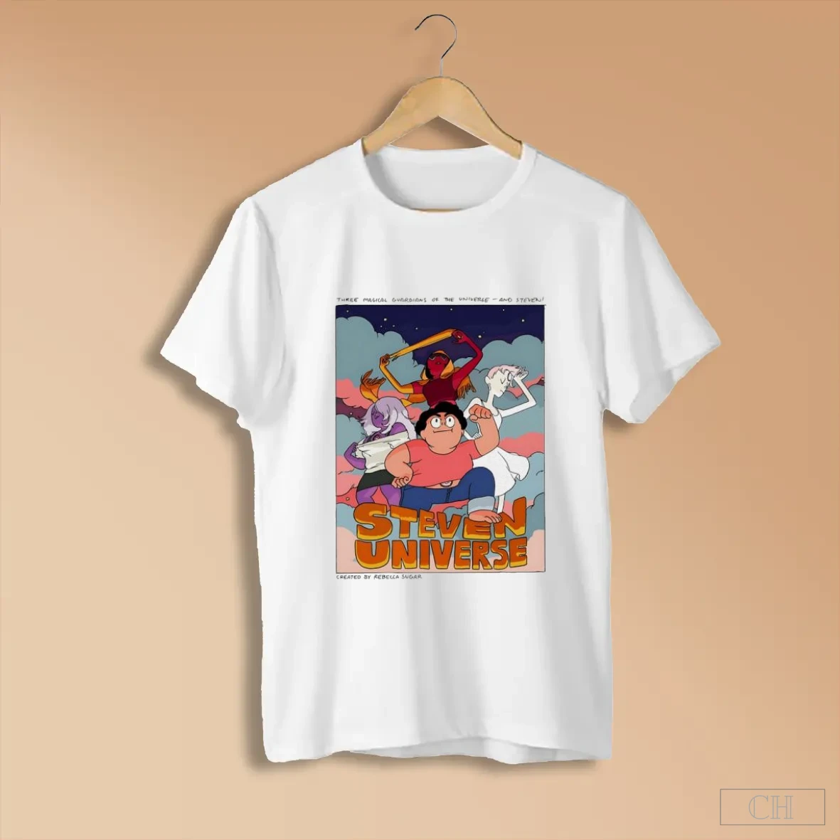Steven Universe Three Magical Guardians Of The Universe And Steven Shirts