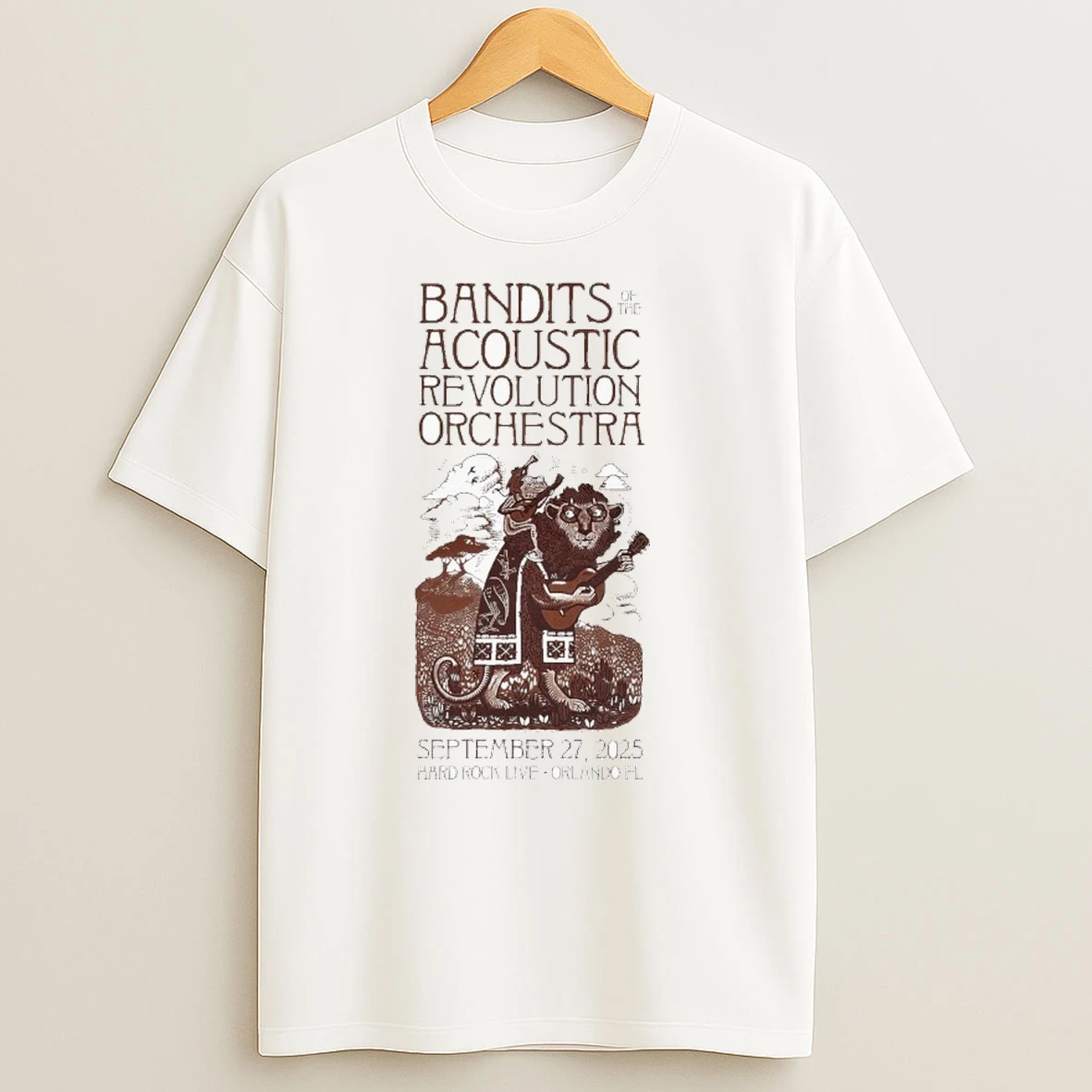 Streetlight Manifesto Sep 27 2025 Hard Rock Live Orlando Orlando Fl Guitar Shirts