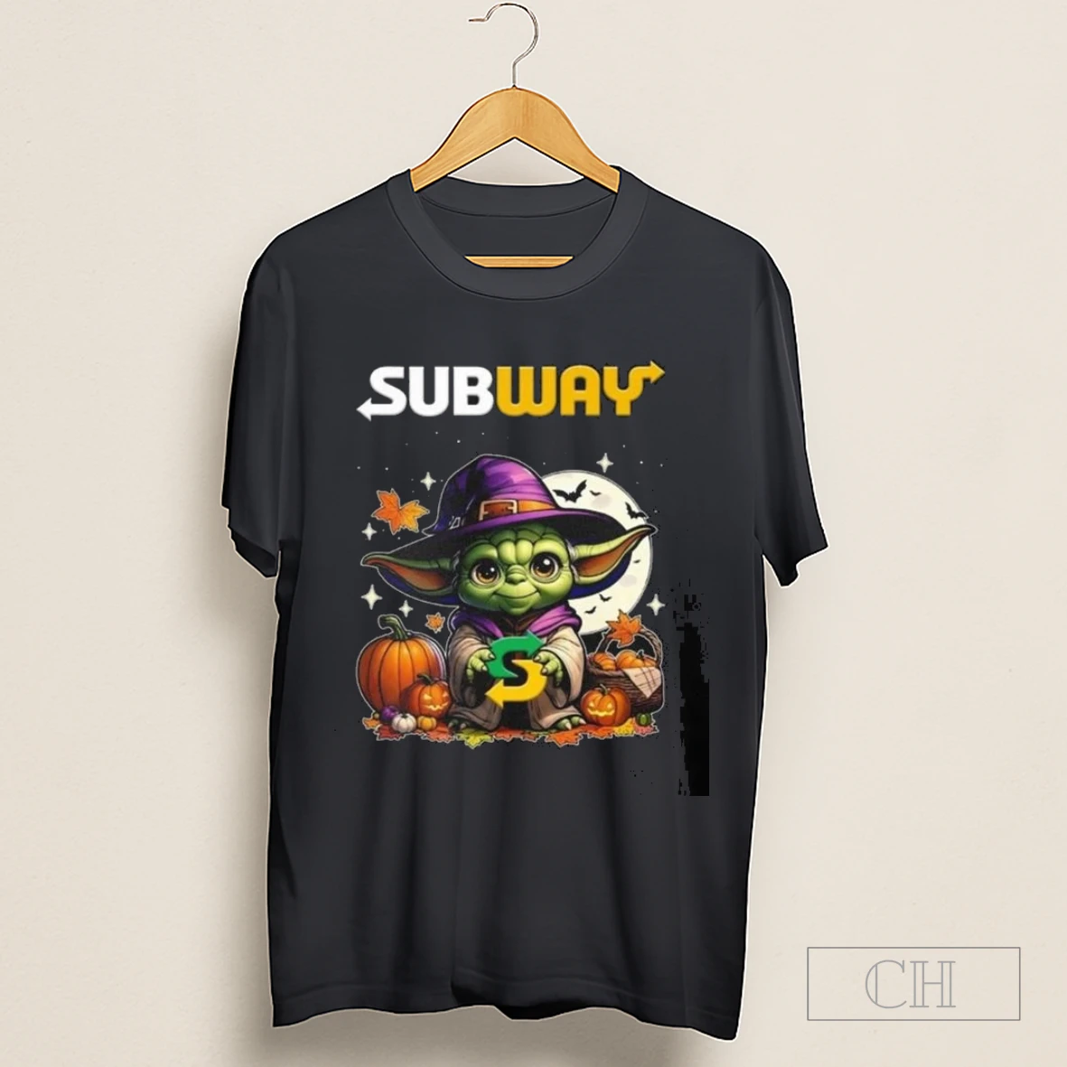 Subway X Baby Yoda Witch Halloween 2025 Shirt