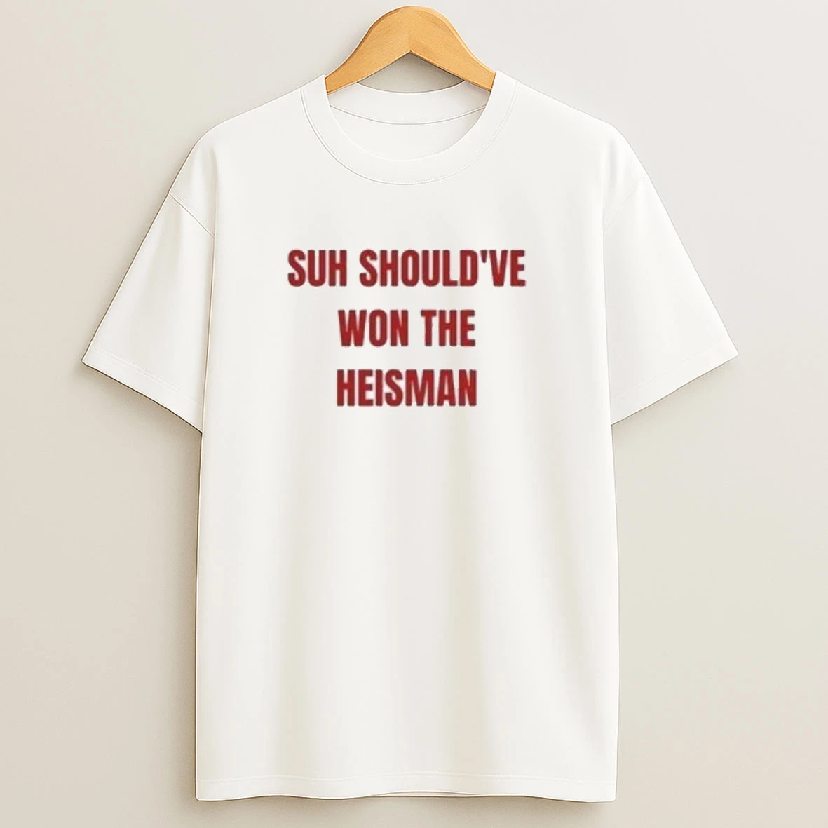 Suh Shouldve Won The Heisman Nebraska Cornhuskers Football Shirts