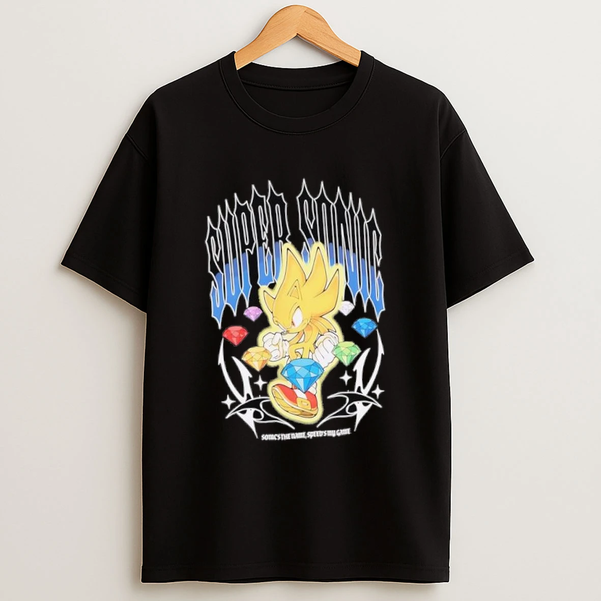 Super Sonik Soniks The Name Speeds My Game Shirts