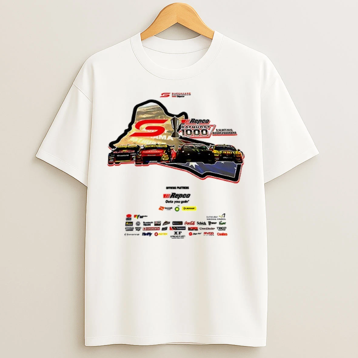 Supercars Repco Bathurst 1000 Mount Panorama Bathurst Gets You Goin T Shirts