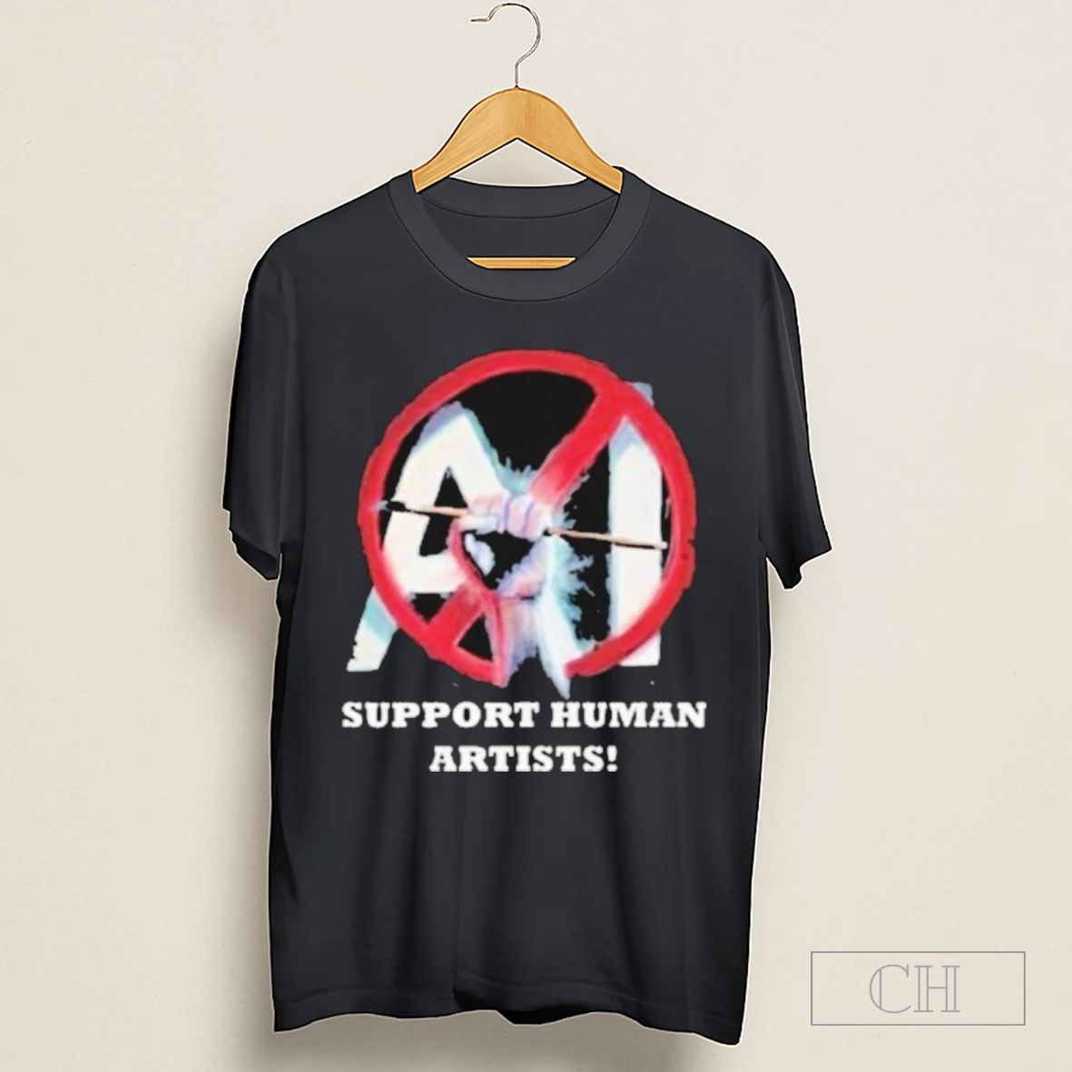 Support Human Artists No Ai Shirt