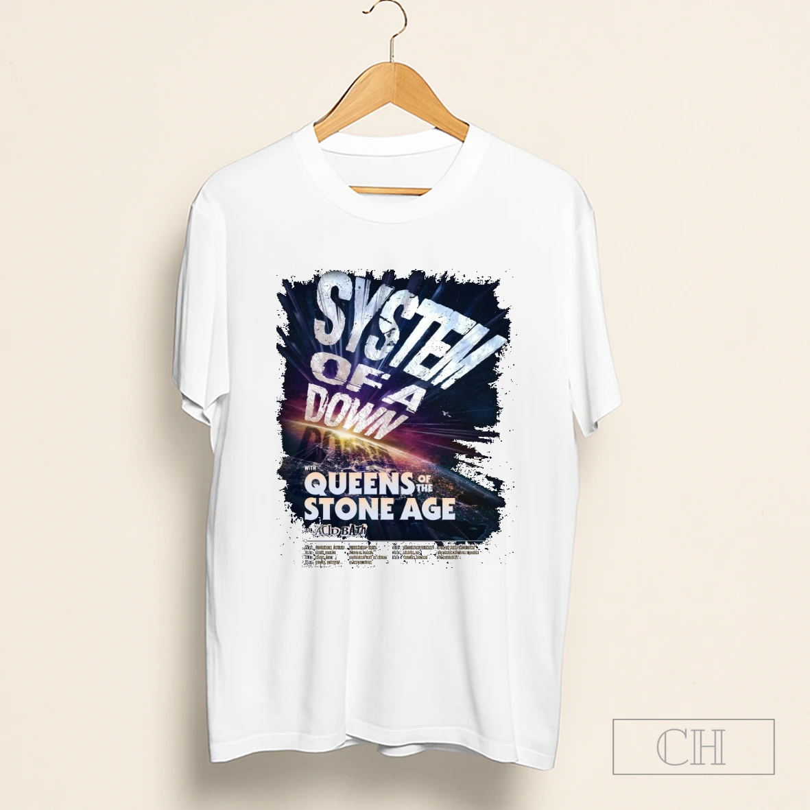 System Of A Down With Queens Of The Stone Age Friday 19 September 2025 Shirt