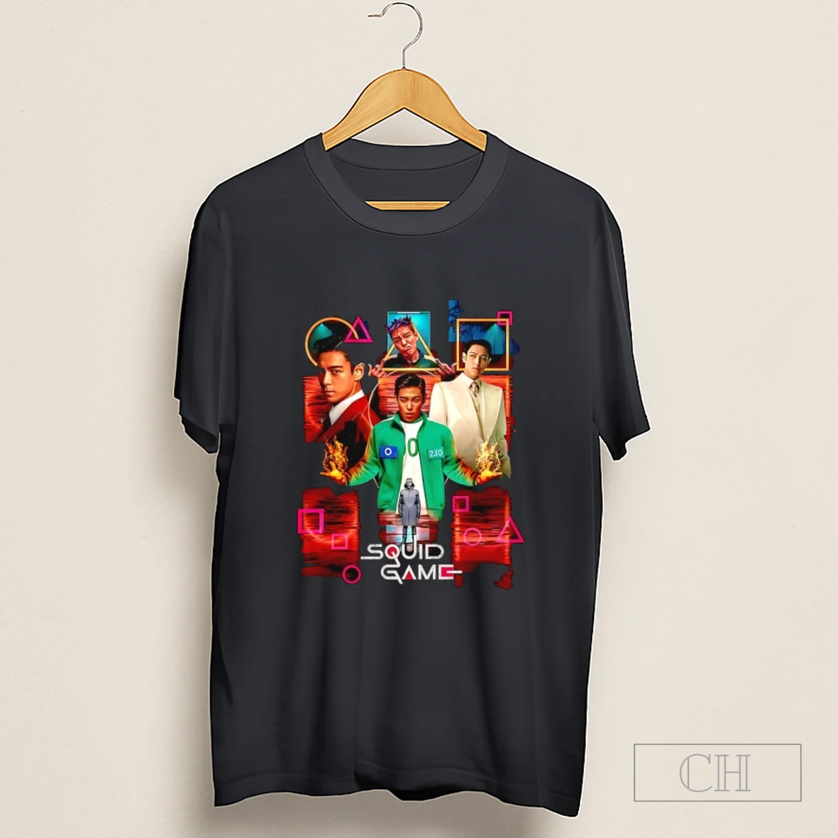 T O P Thanos Squid Game Movie Shirt