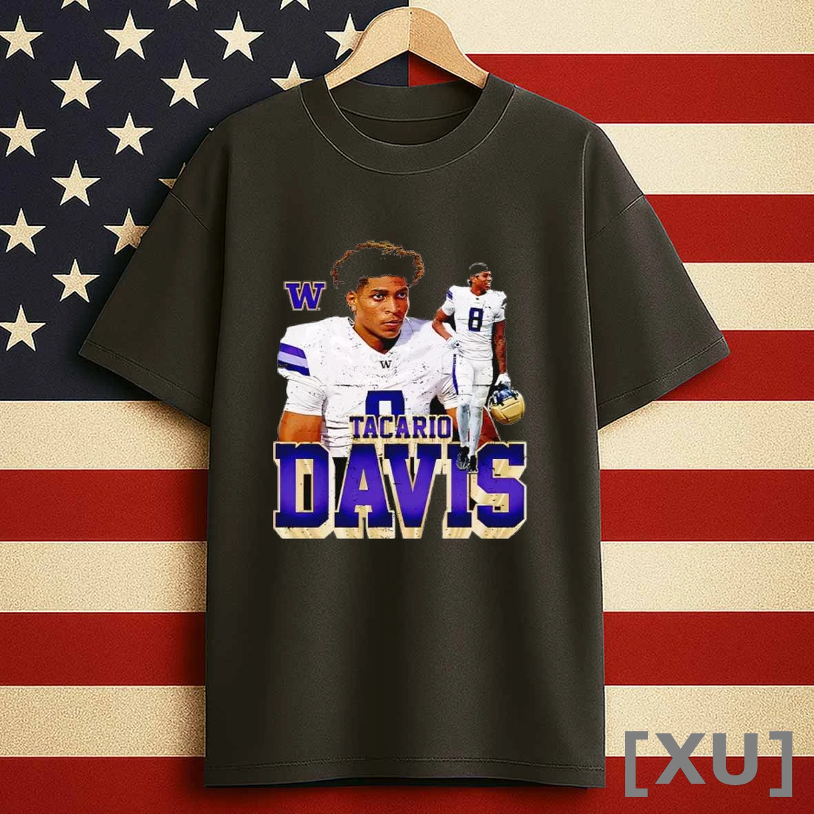 Tacario Davis Washington Huskies Graphic Shirts