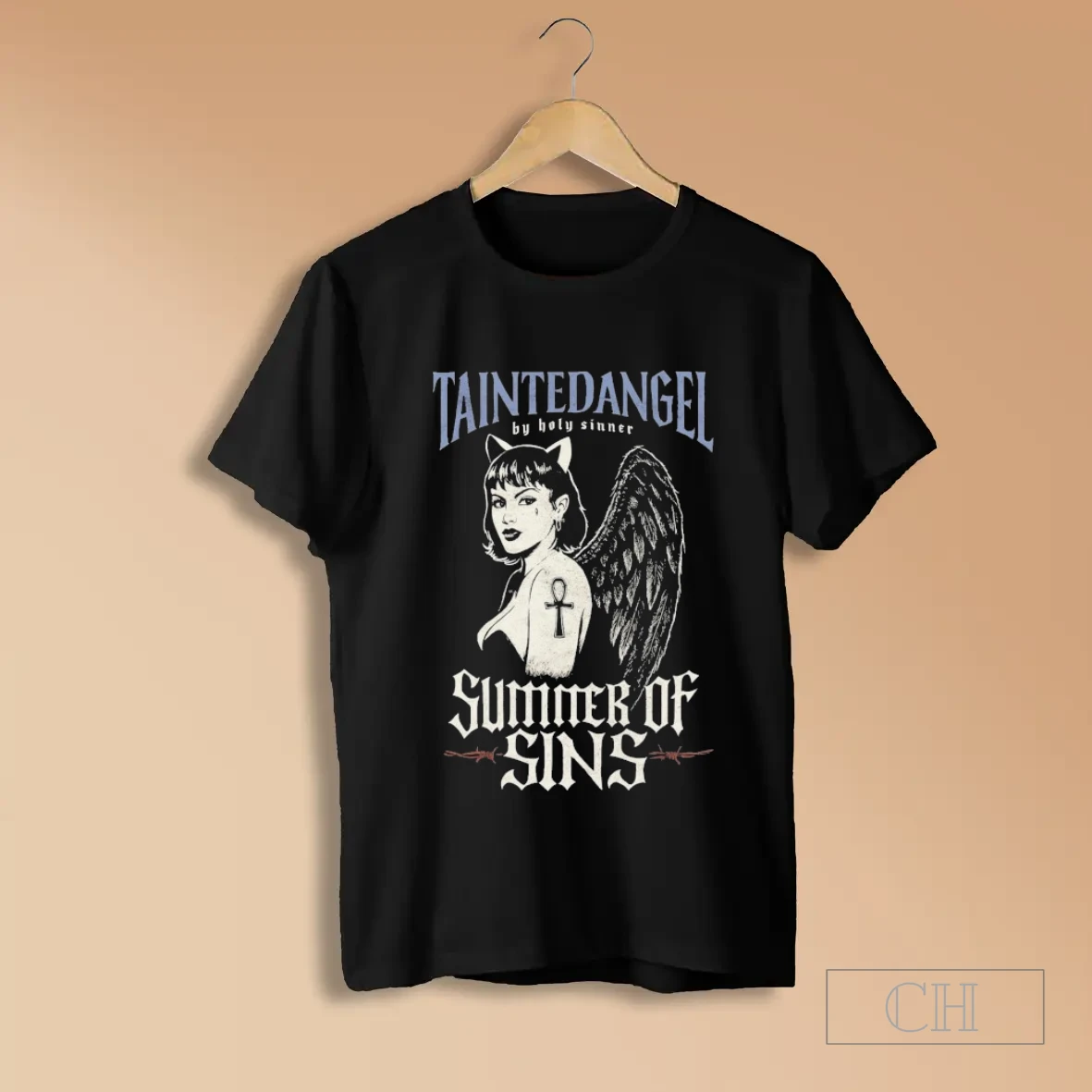 Tainted Angel Summer Of Sins Holy Sinner T Shirts