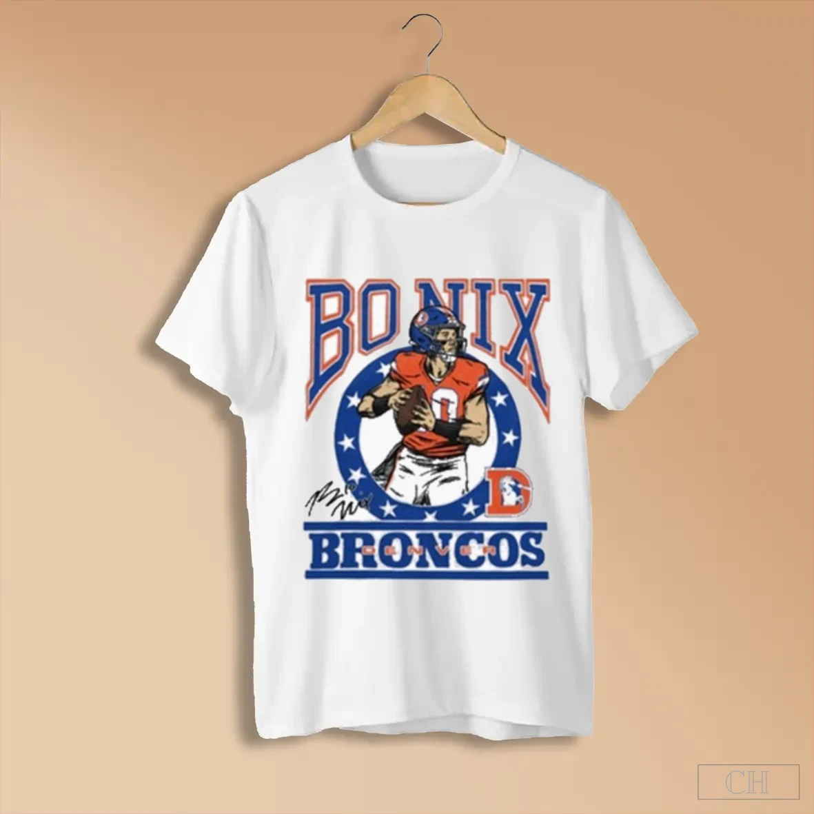 Talanoa Hufanga Bo Nix Denver Broncos Shirts