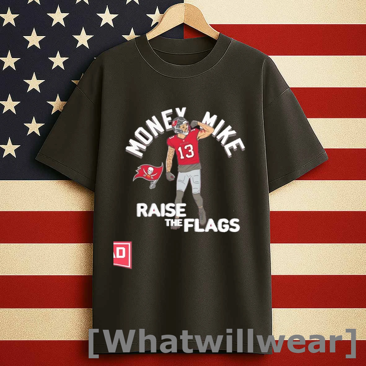 Tampa Bay Buccaneers Mike Evans Player Illustrative Pack Shirts