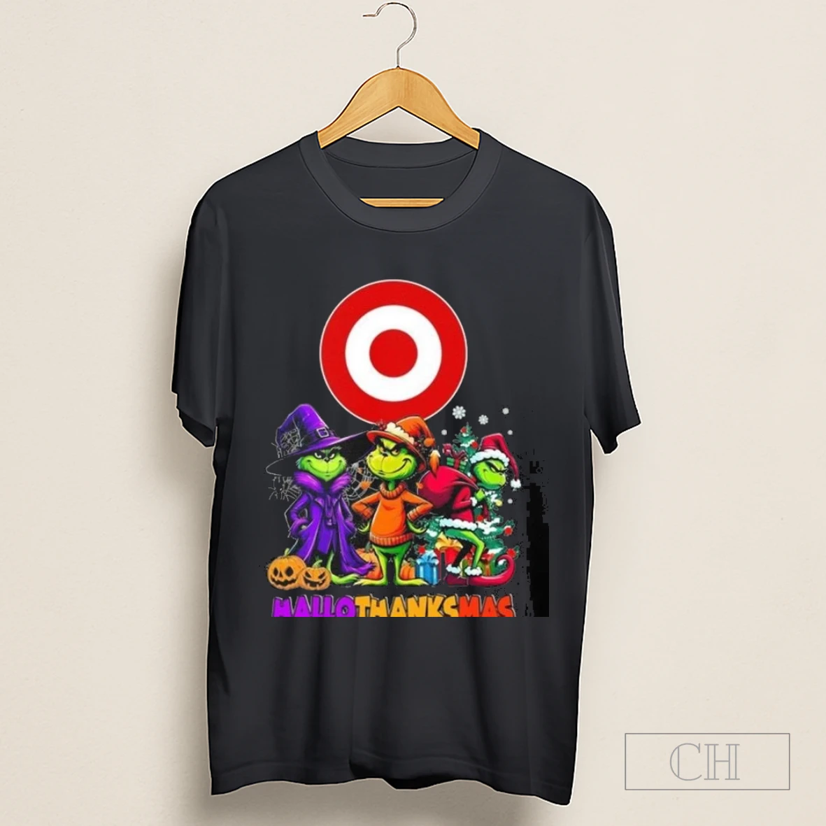 Target The Grinch Hallothanksmas 2025 Shirt