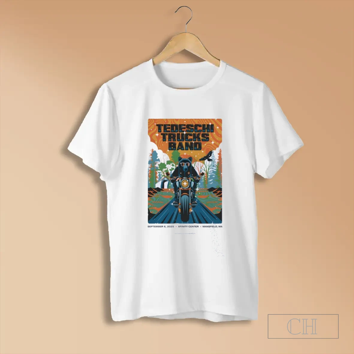 Tedeschi Trucks Band Mansfield Ma Tour 06 Sep 2025 Xfinity Center Mansfield Ma T Shirt