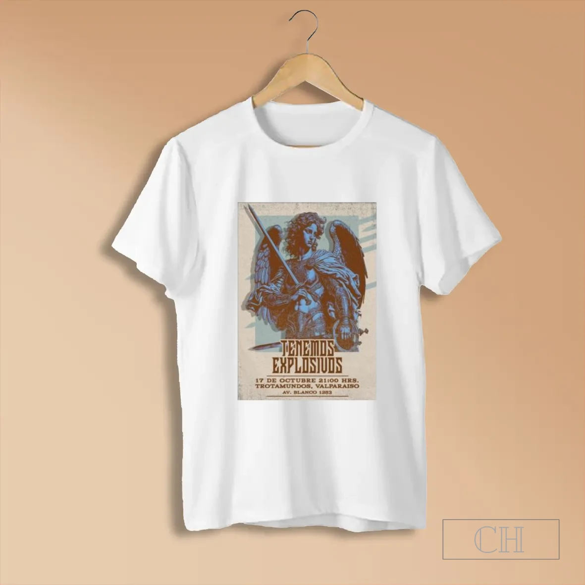 Tenemos Explosivos Trotamundos Valparaiso Chile Oct 17 2025 T Shirt