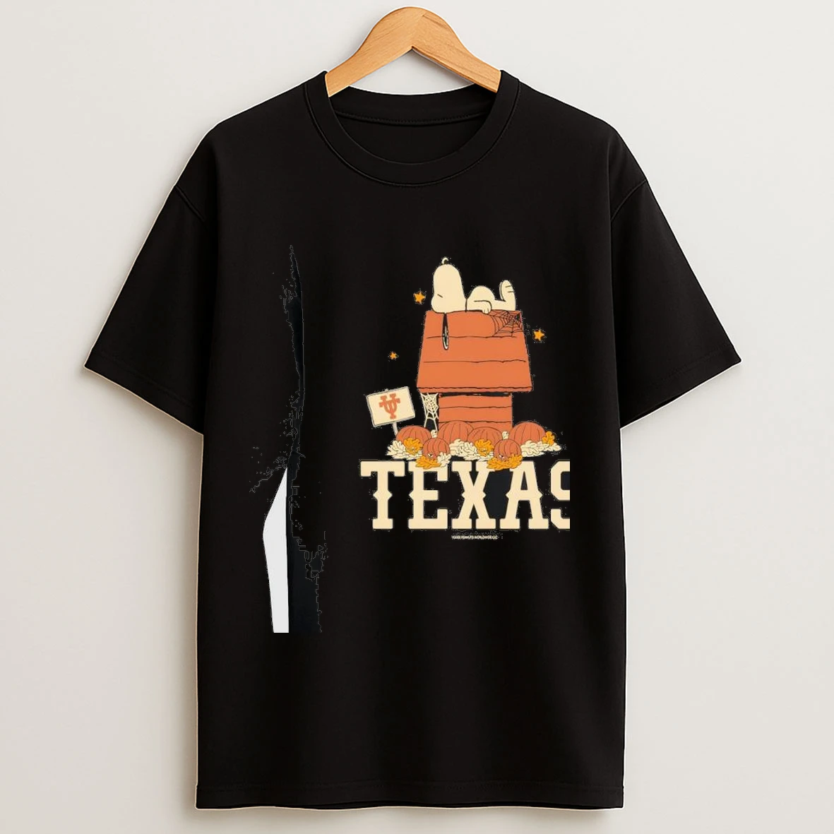 Texas Longhorns Snoopy Dog House Halloween Shirts