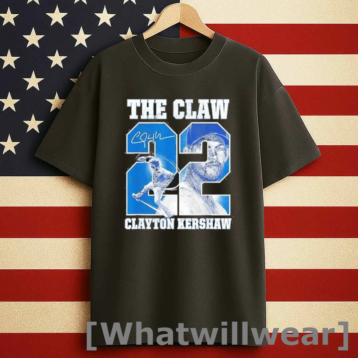 Thank You 22 Clayton Kershaw Signature Shirts