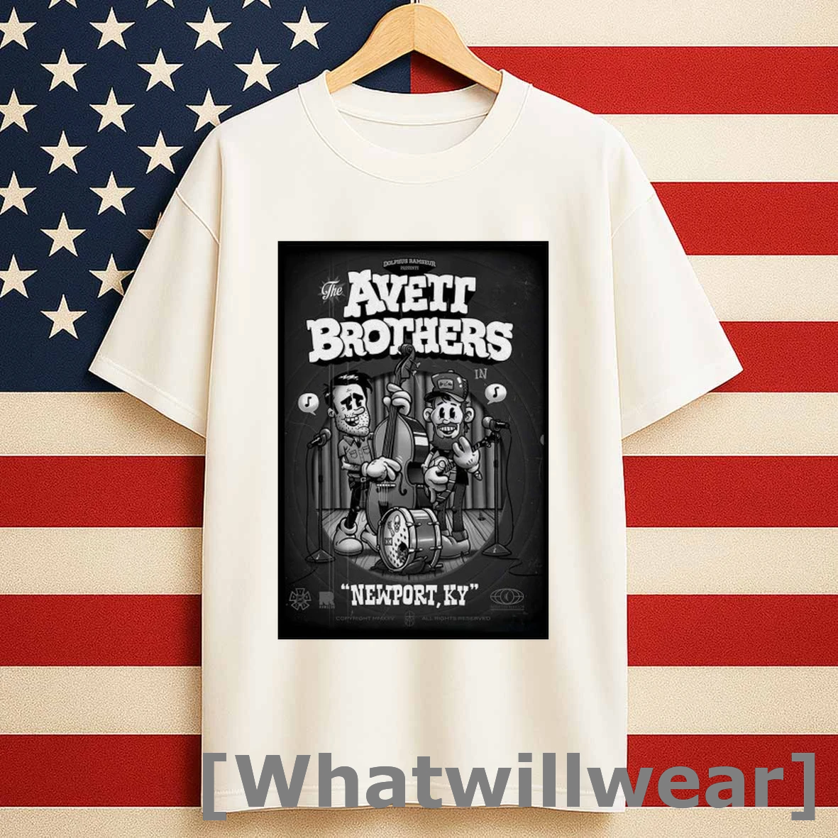 The Avett Brothers Sep 18 2025 Newport Ky Megacorp Pavilion Shirts