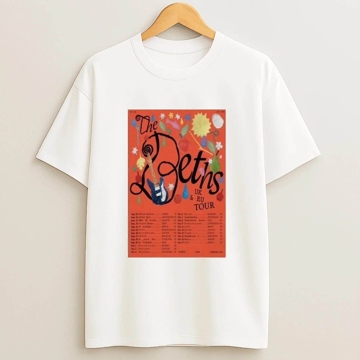 The Beths Uk Eu Tour 2025 Shirts
