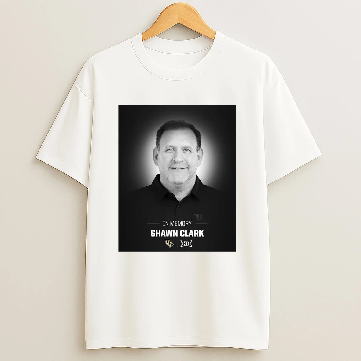 The Big 12 Conference Mourns The Loss Of Ucf Offensive Line Coach Shawn Clark Shirts