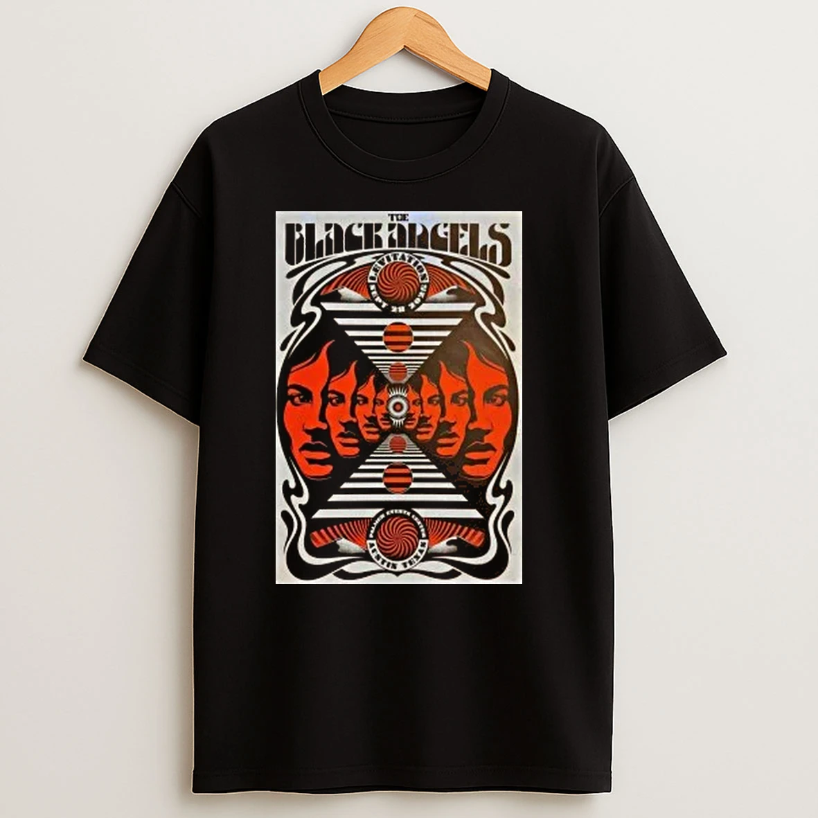 The Black Angels Austin Sept 28 Shirts