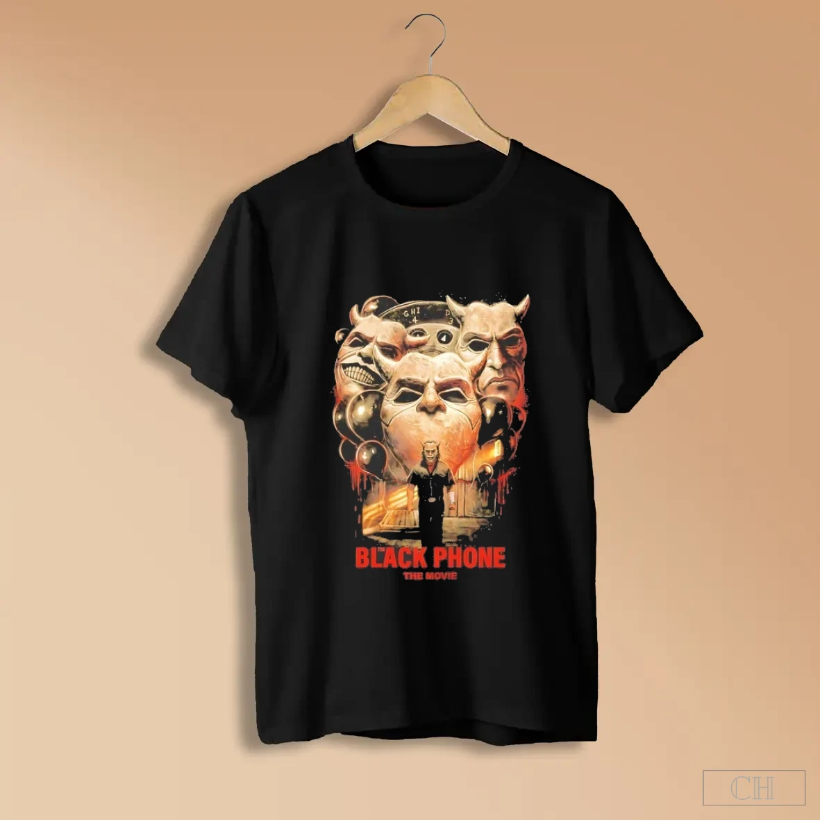 The Black Phone The Movie Grabber Portrait Shirts