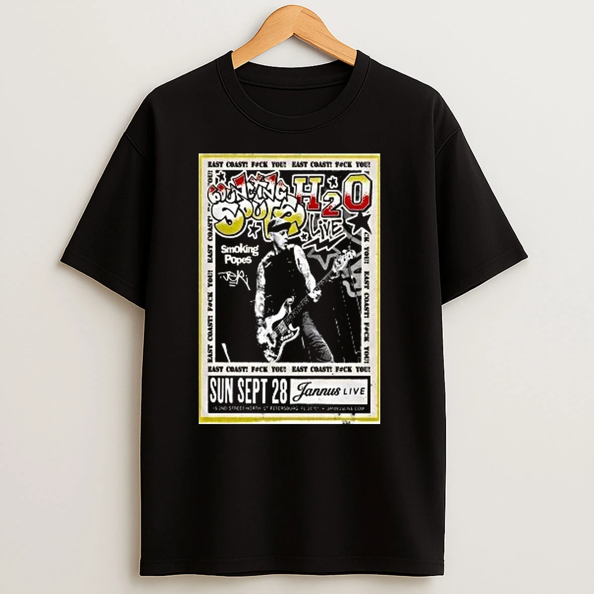 The Bouncing Souls At Jannus Live On Sep 28 2025 Shirts