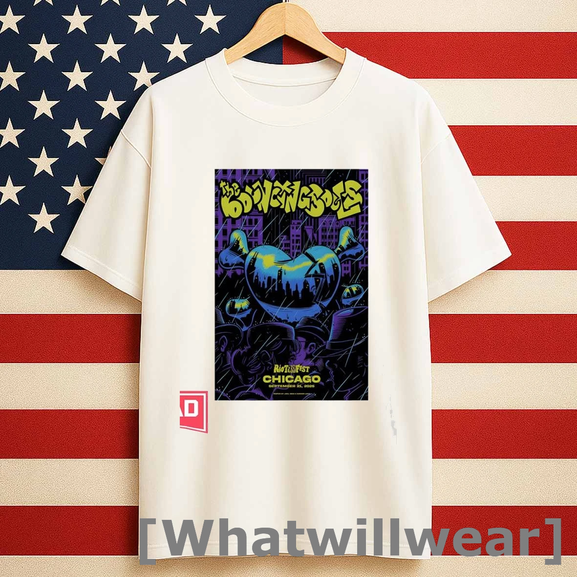 The Bouncing Souls Chicago 2025 Shirts