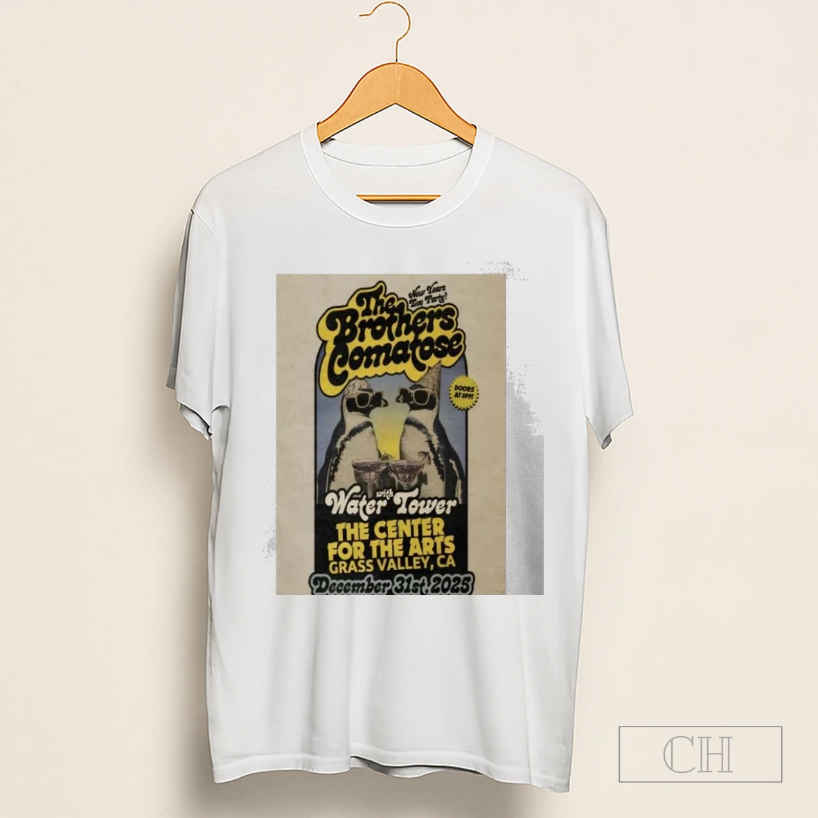 The Brothers Comatose Dec 31 2025 Grass Valley Ca Shirt