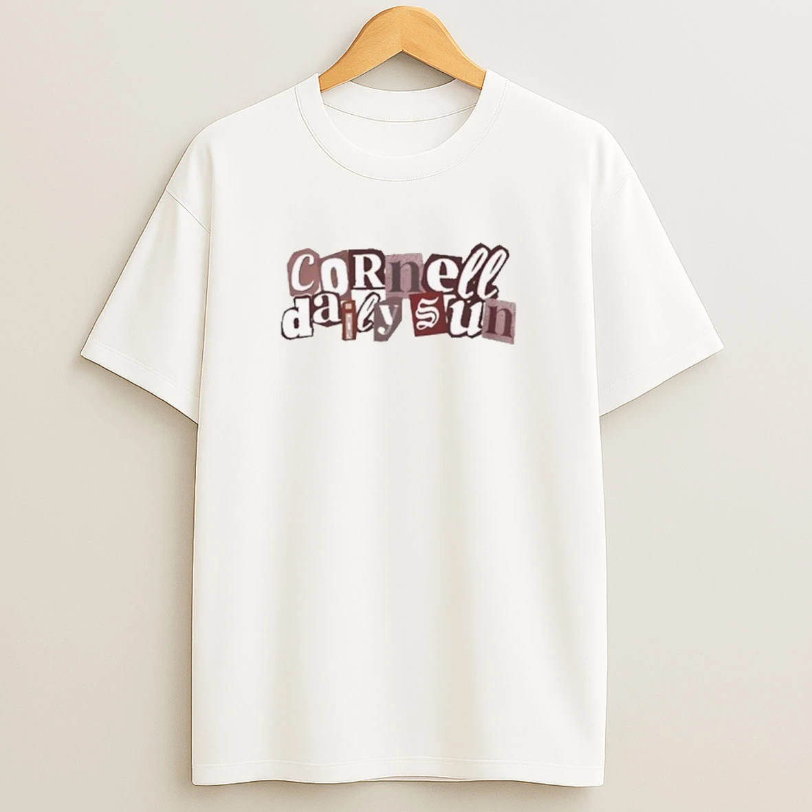 The Cornell Sun Magazine Lettering 2025 Shirts