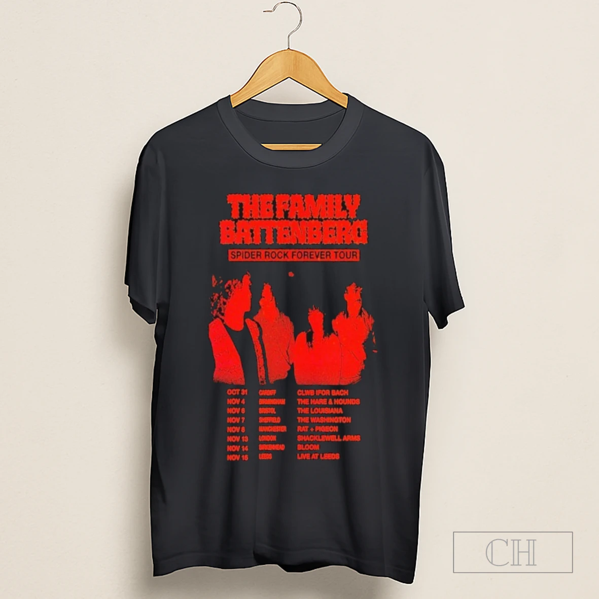 The Family Battenberg Spider Rock Forever Tour 2025 Dates Shirt
