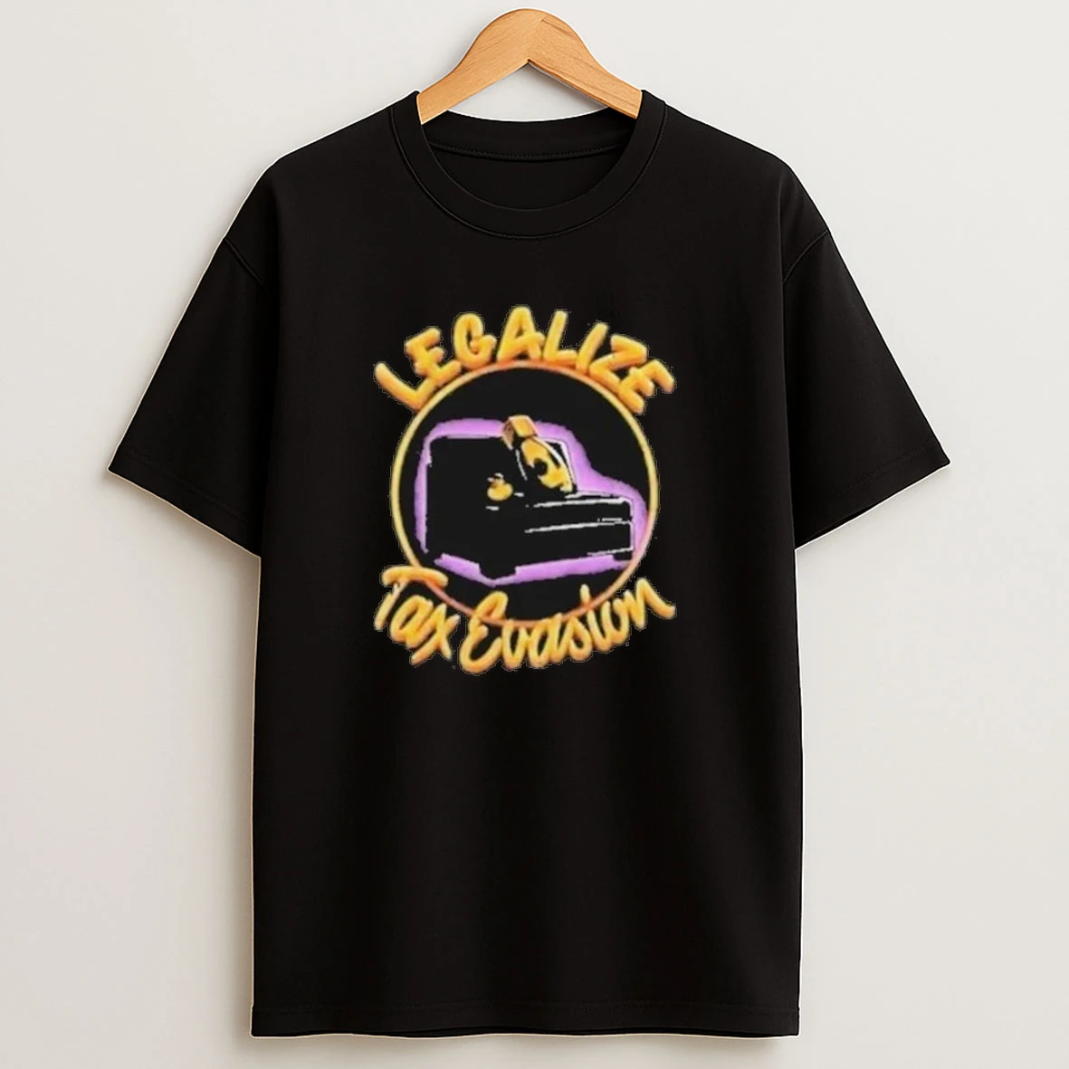 The Fat Electrician Legalize Tax Evasion Sofa Duck Shirts