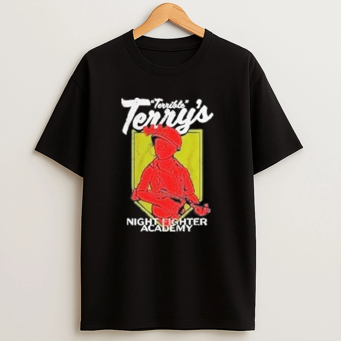 The Fat Electrician Terrible Terry Night Fighter Academy Shirts