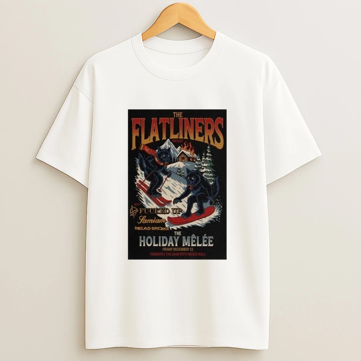 The Flatliners Toronto Tour 2025 Shirts