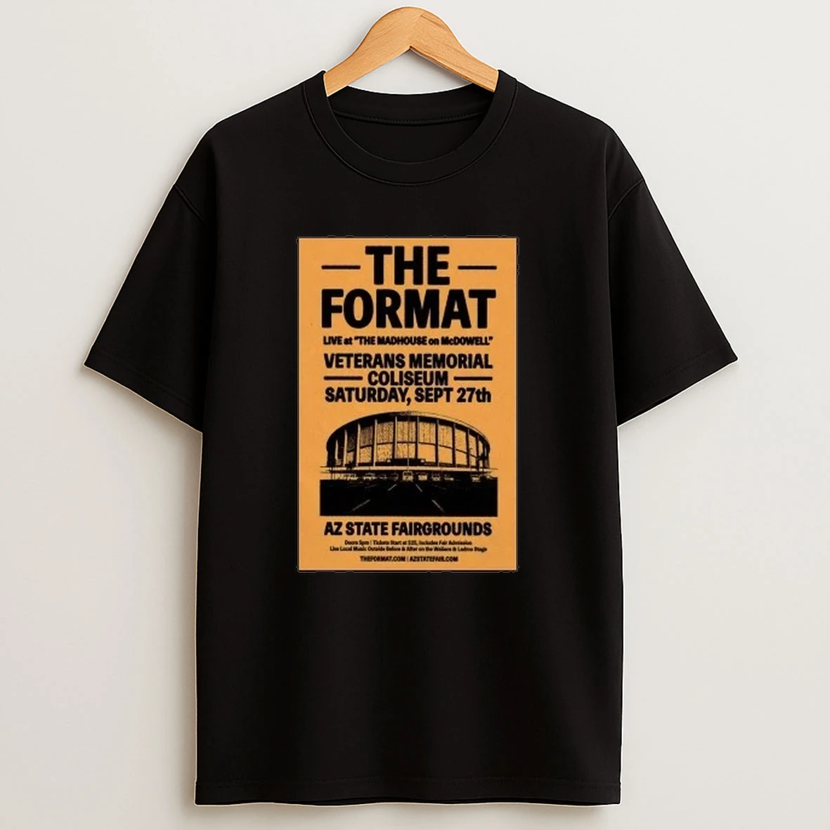 The Format Tour Phoenix Az 09 27 2025 Shirts