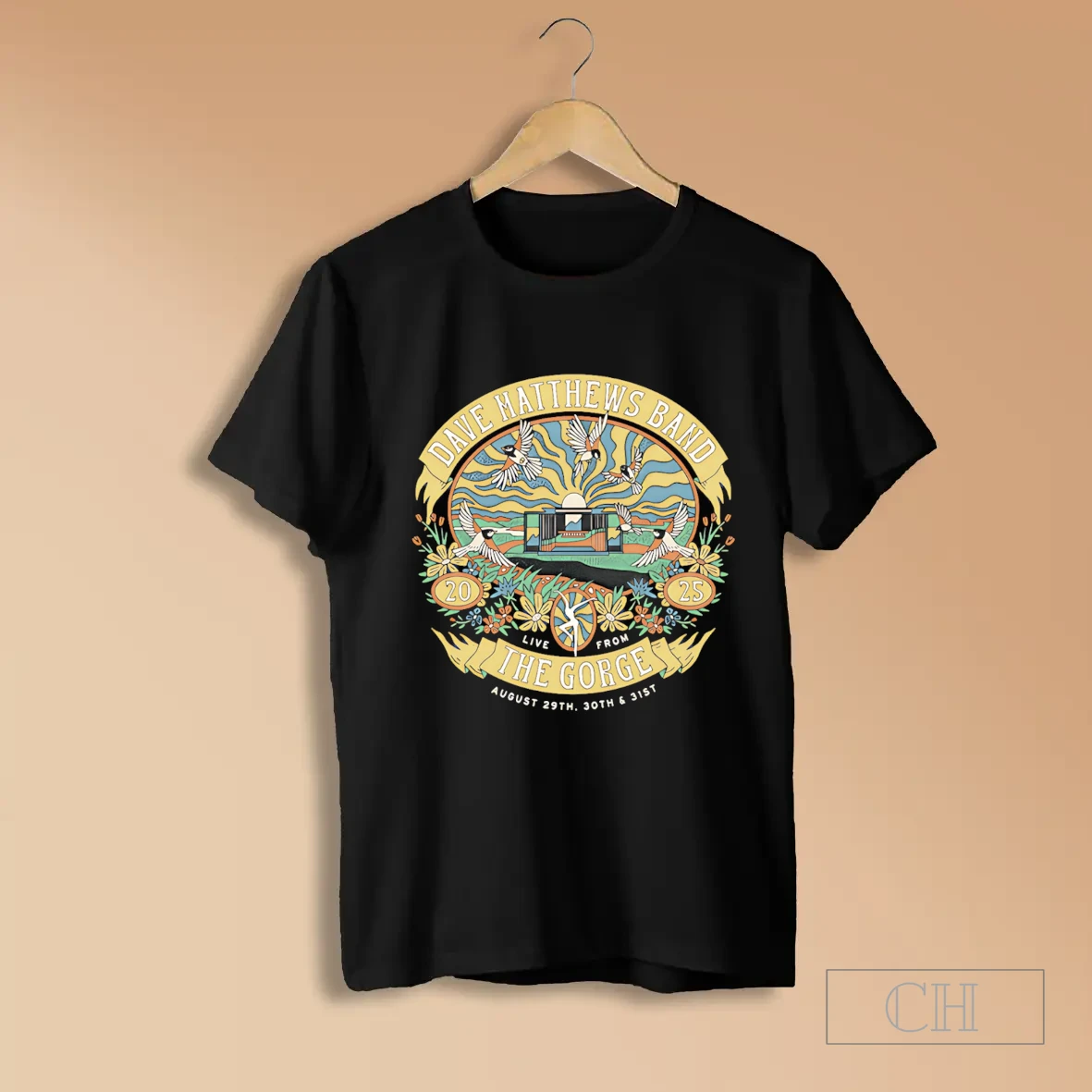 The Gorge 2025 Dave Matthews Band T Shirt