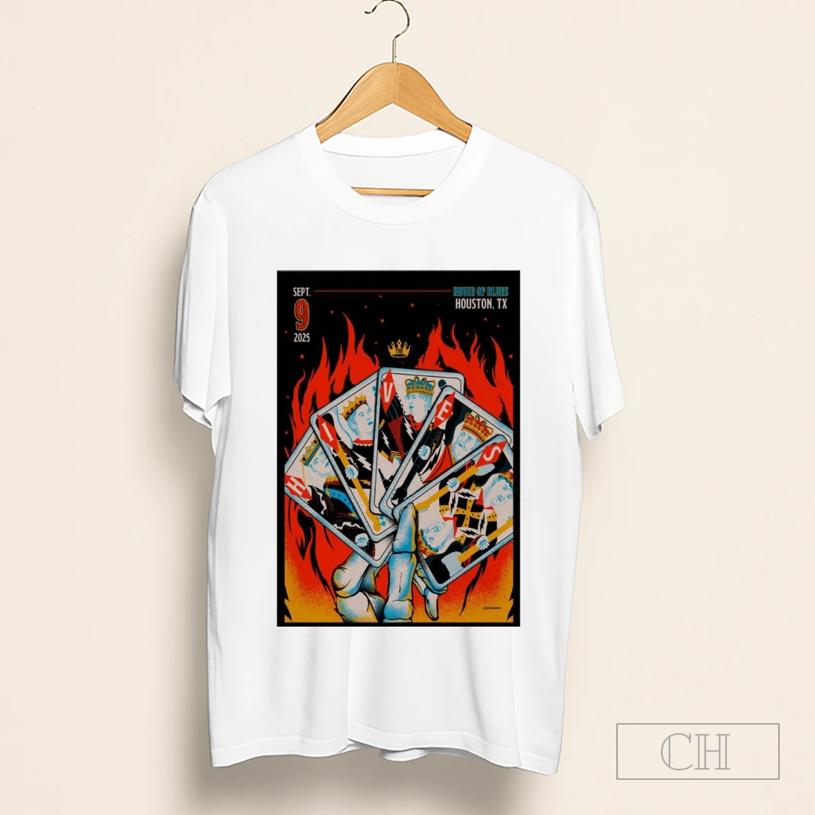 The Hives House Of Blues September 9 2025 Houston Tx Shirt