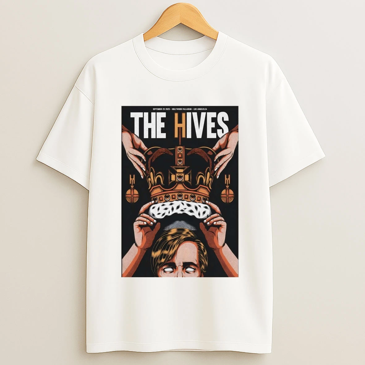 The Hives September 25 2025 Hollywood Palladium Los Angeles Ca Shows Shirts