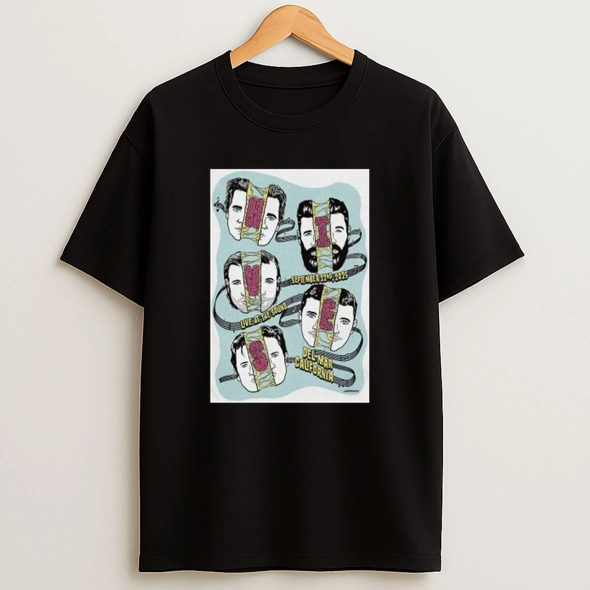 The Hives The Sound In Del Mar Ca Sep 22 2025 Shirts