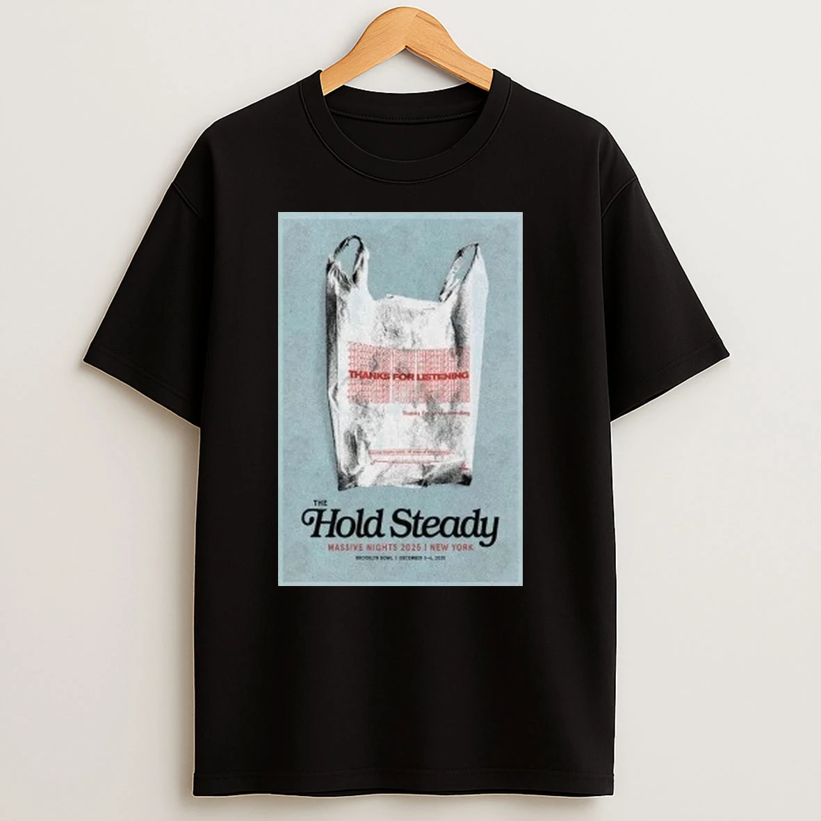 The Hold Steady Tour New York 2025 Shirts