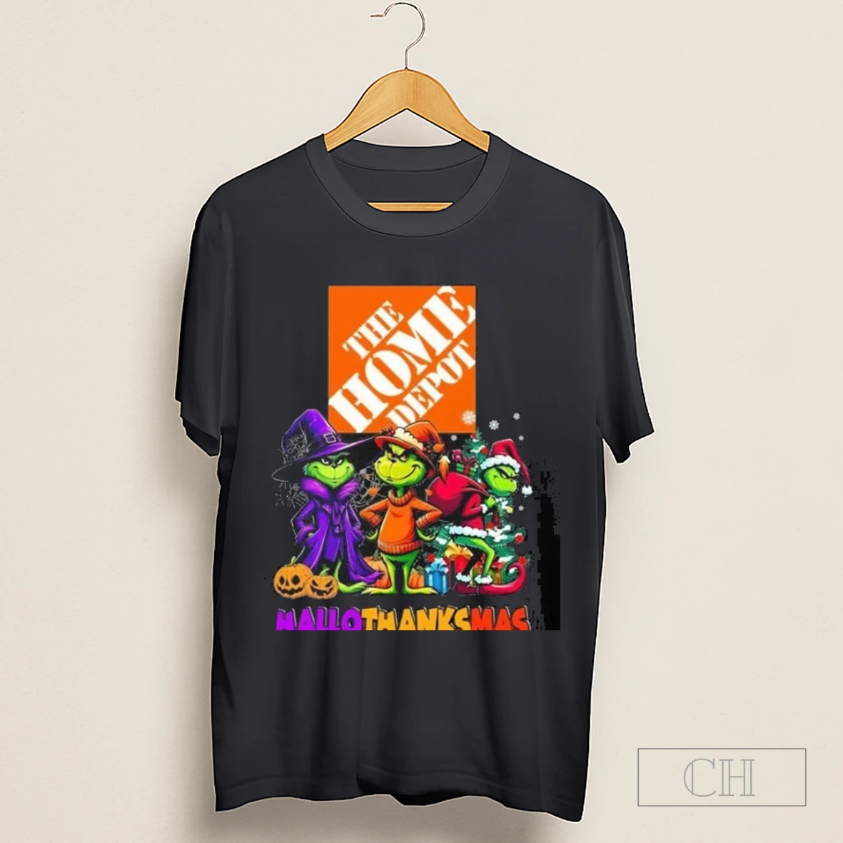The Home Depot The Grinch Hallothanksmas 2025 Shirt