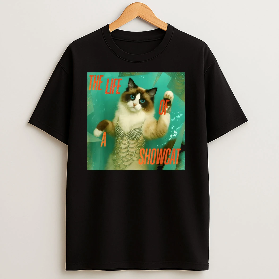 The Life Of A Showcat Funny Costume Y2k Trendy Showcat 2025 Shirts