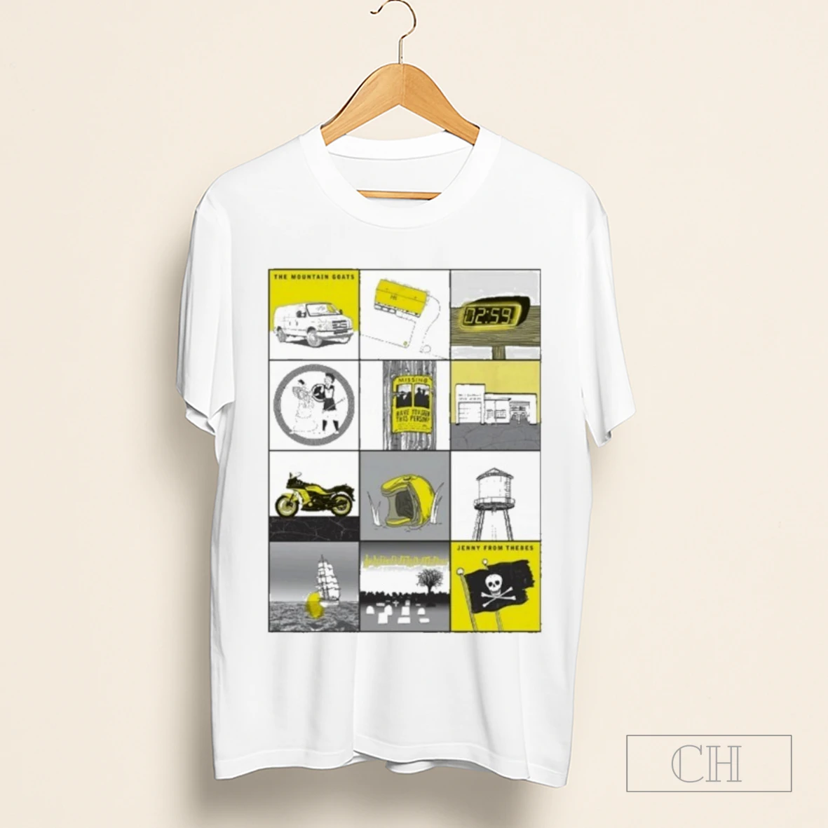 The Mountain Goats Jenny From Thebes Comic Shirt