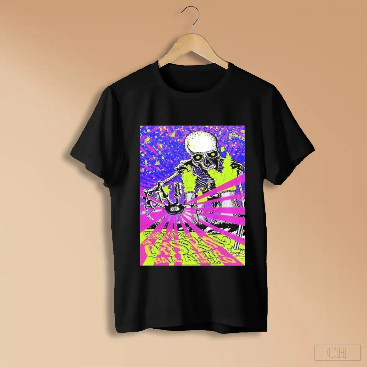 The Offspring At Ball Arena In Denver Co On September 7 2025 Skeleton Eye Shirts