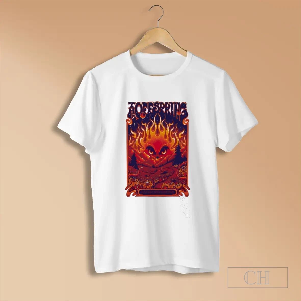 The Offspring West Valley City Ut Utah First Credit Union Amphitheatre September 6 2025 Tour T Shirt