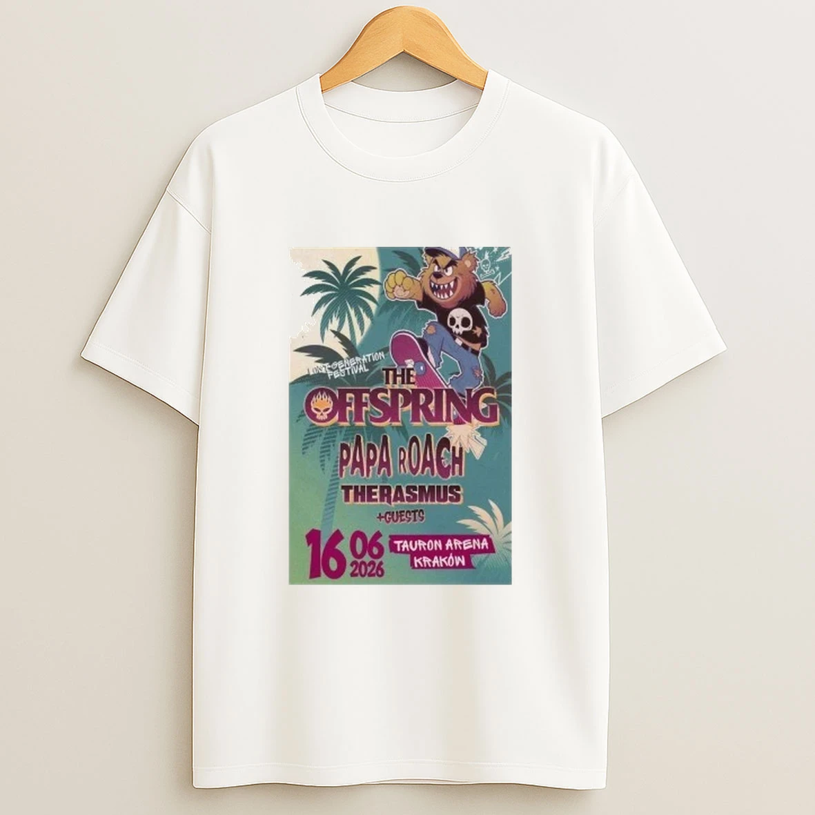 The Rasmus June 6 2026 Tauron Arena Krakow Poland Shirts