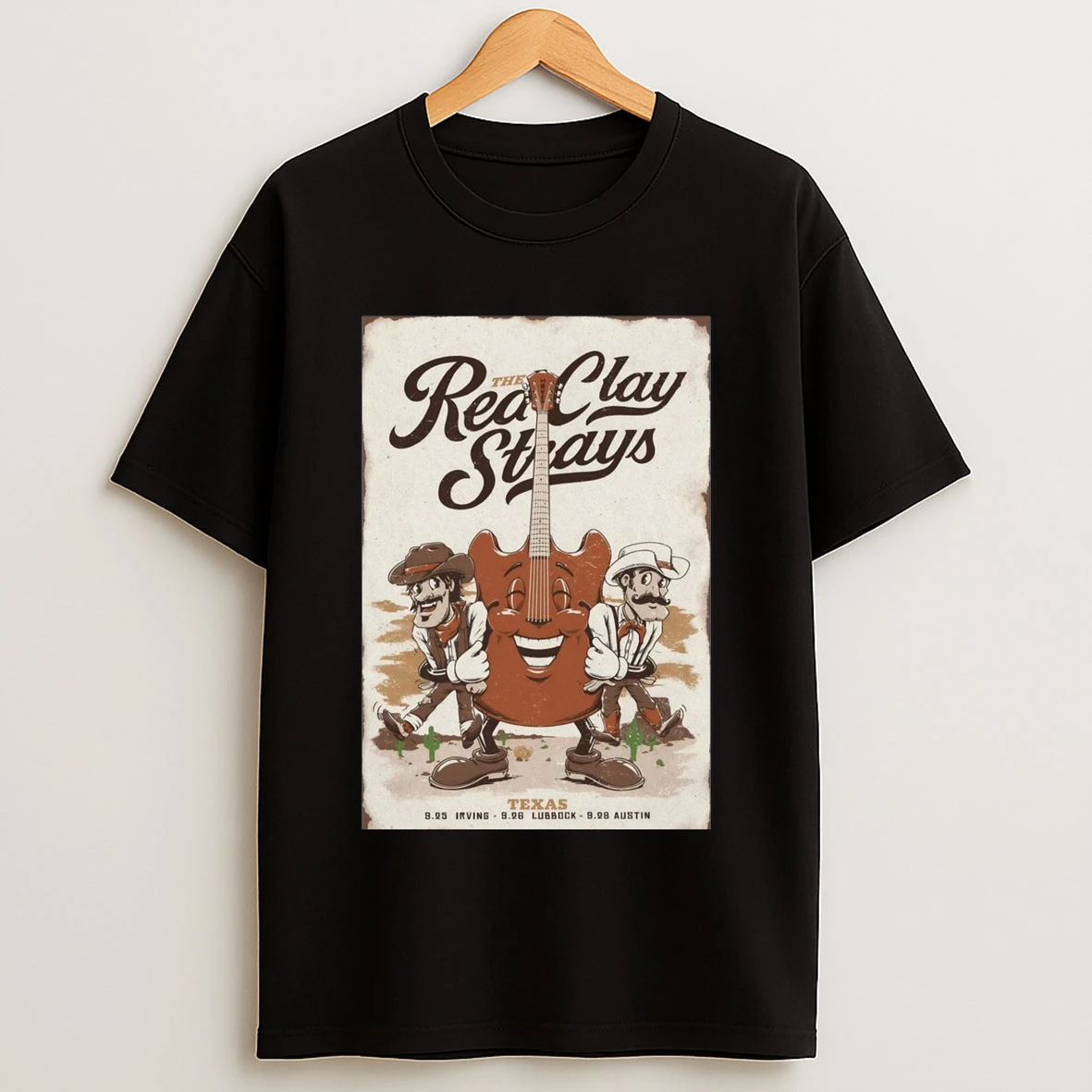 The Red Clay Strays Texas September 25 28 2025 Event Shirts