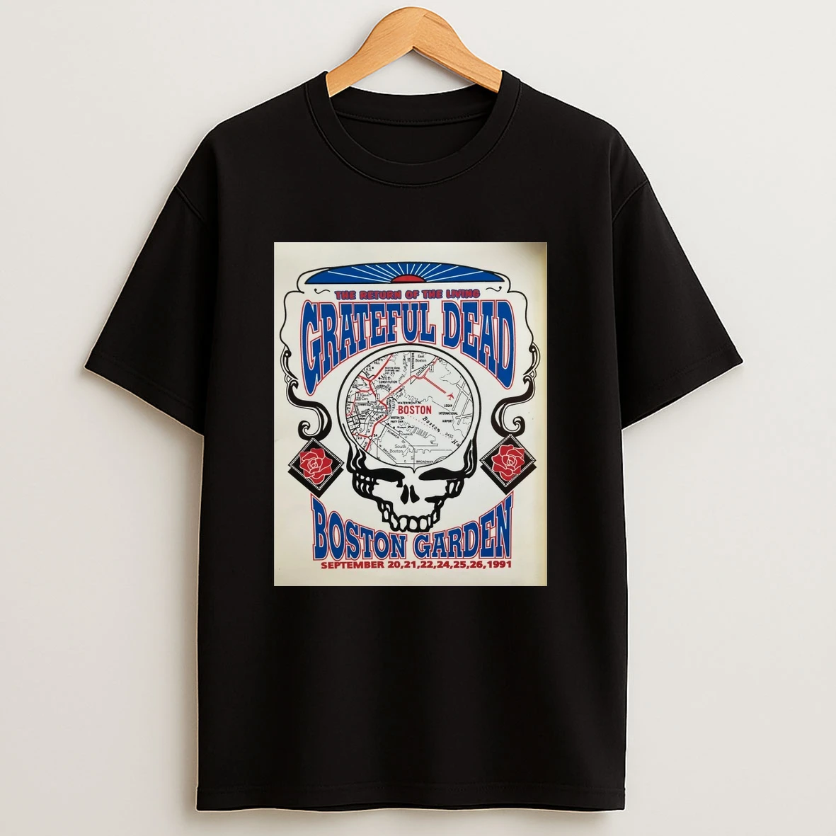 The Return Of The Living Grateful Dead Boston Garden September 20 26 1991 Shirts