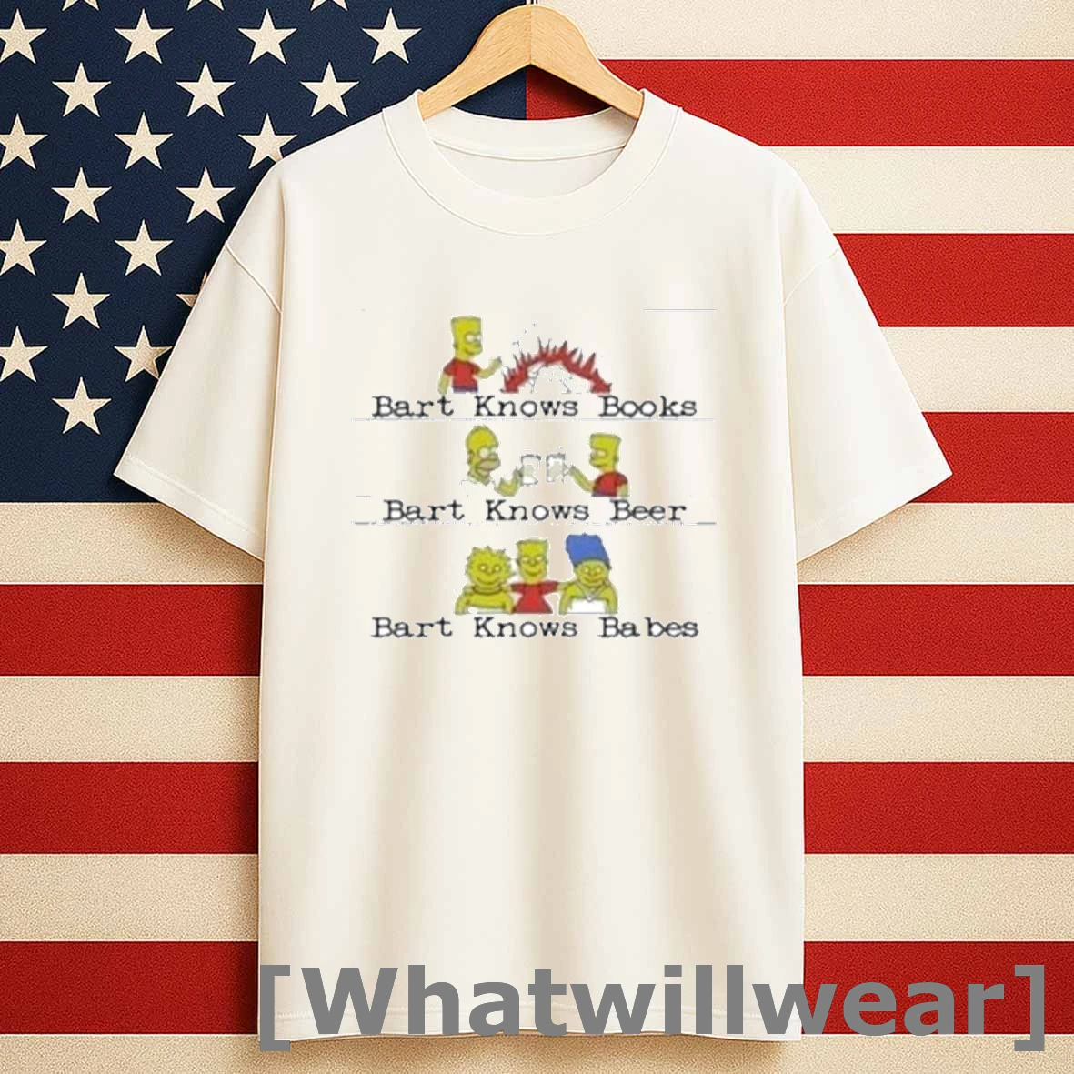 The Simpsons Bart Knows Books Bart Knows Beer 2025 Shirts