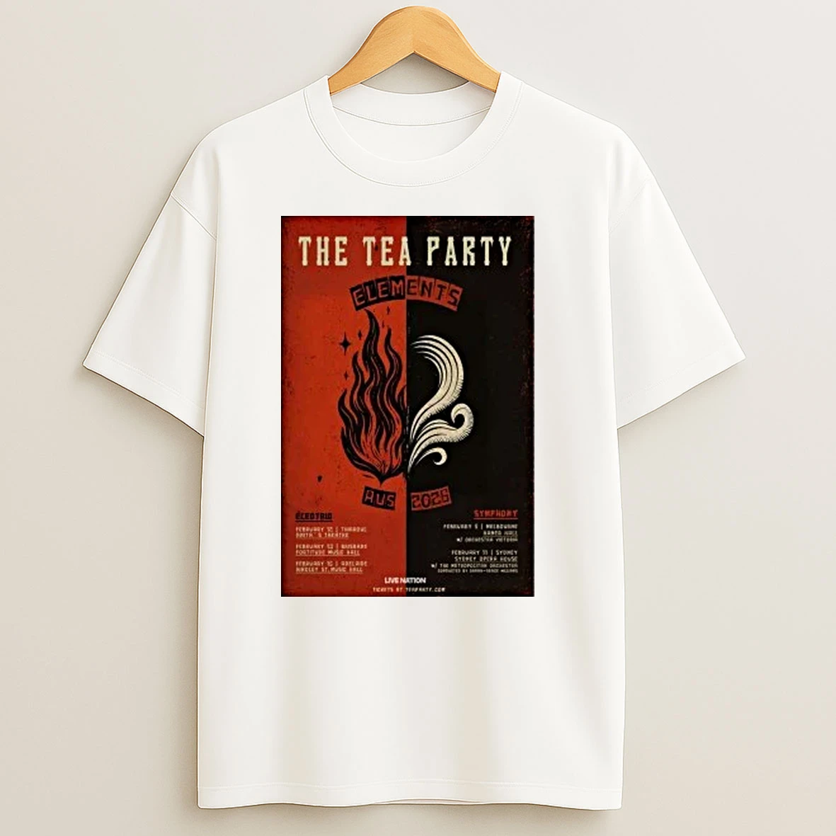The Tea Party 2026 Tour Shirts