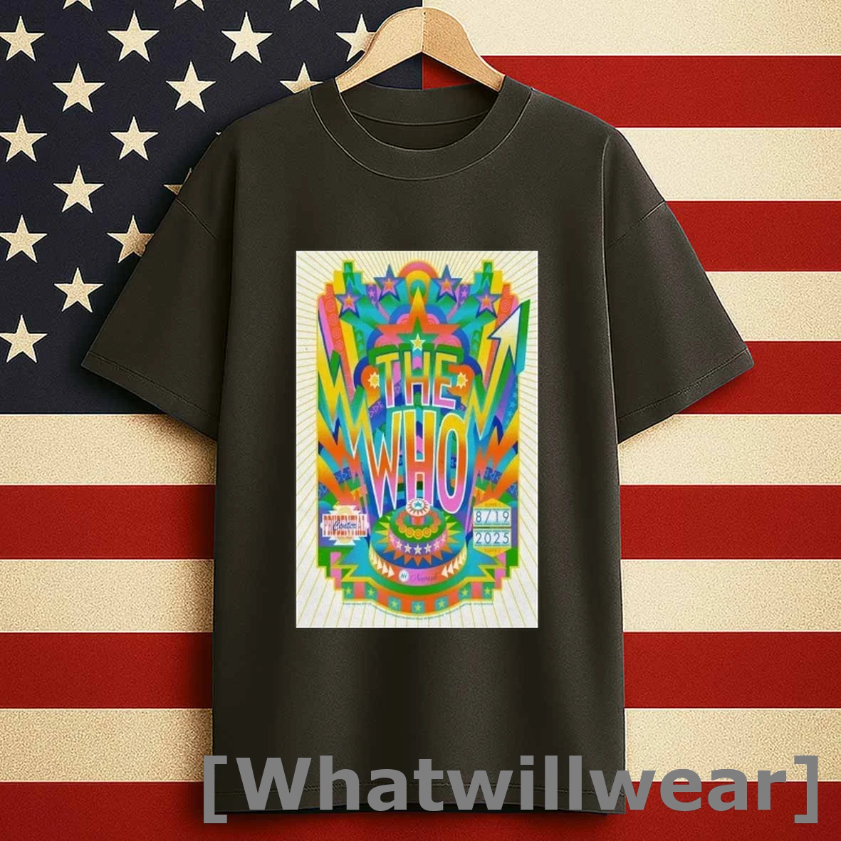 The Who Newark Nj Sept 19 2025 Shirts