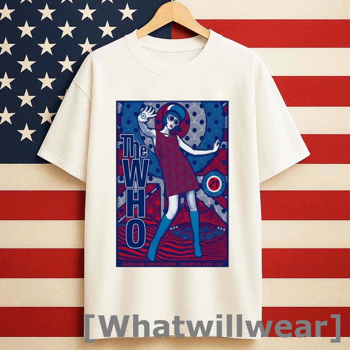 The Who Sep 21 2025 Shoreline Amphitheatre In Mountain View Ca Shirts