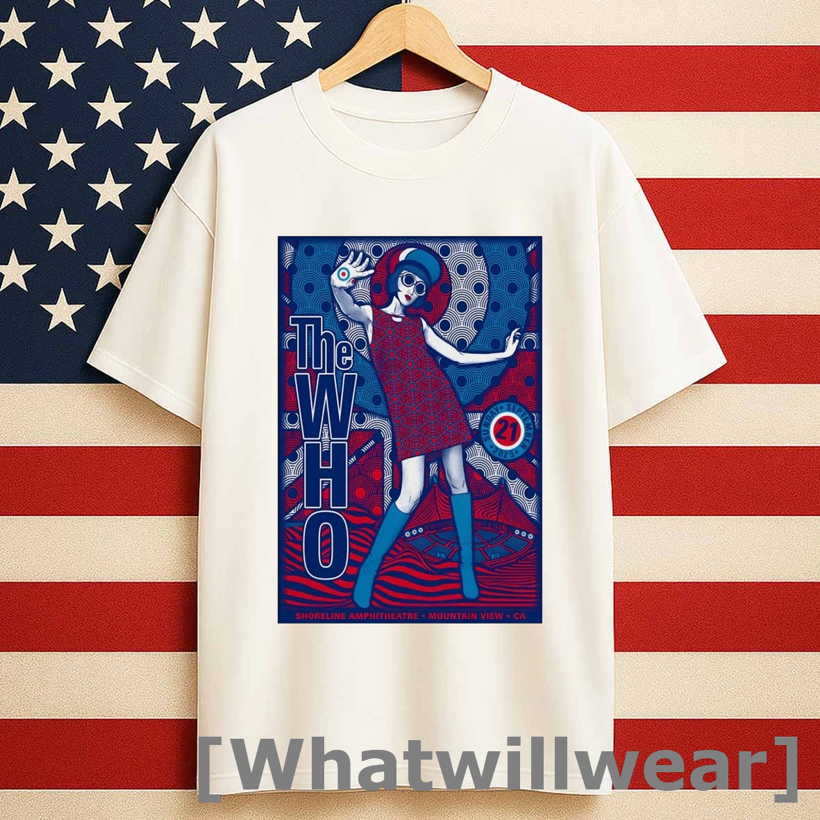 The Who September 21 2025 Shoreline Amphitheatre In Mountain View Ca Shirts